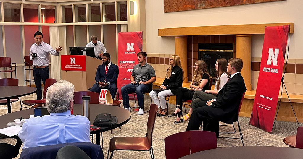 Students turn entrepreneurs at the Raikes School University of