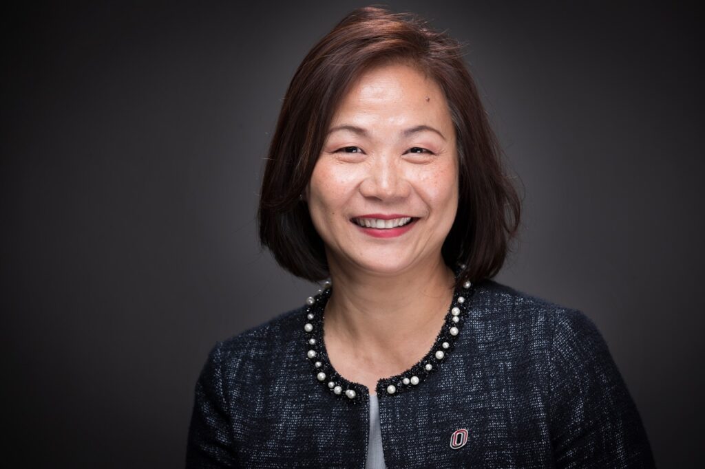 Headshot of UNO Chancellor, Joanne Li