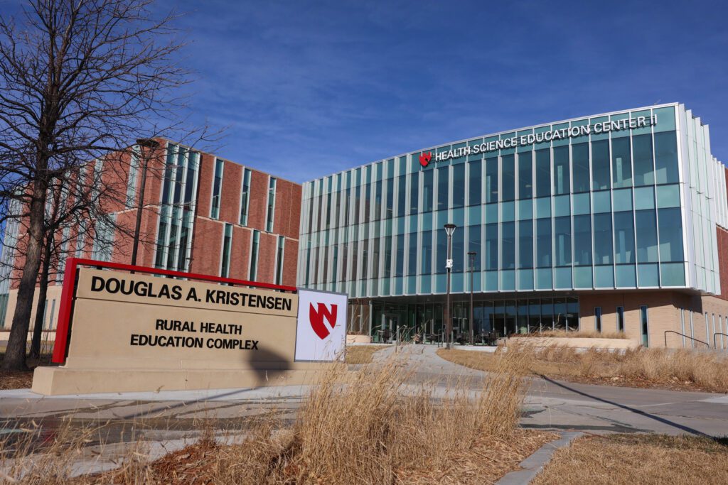 The Health Science Education Center II at the Douglas A. Kristensen Rural Health Education Complex at the University of Nebraska at Kearney.